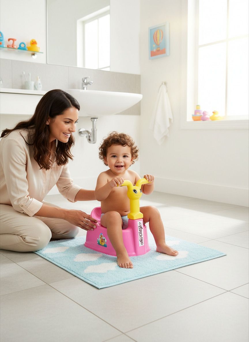 KIDS Potty Seat For Boys/Girls Toilet9145 Potty Box-image-32