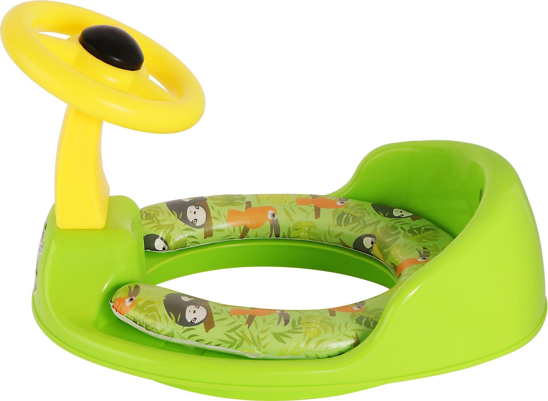sukhson india Potty Training Seat for Toddlers| Comfortable Baby Toilet Trainer | Green Color Potty Seat-picture-13