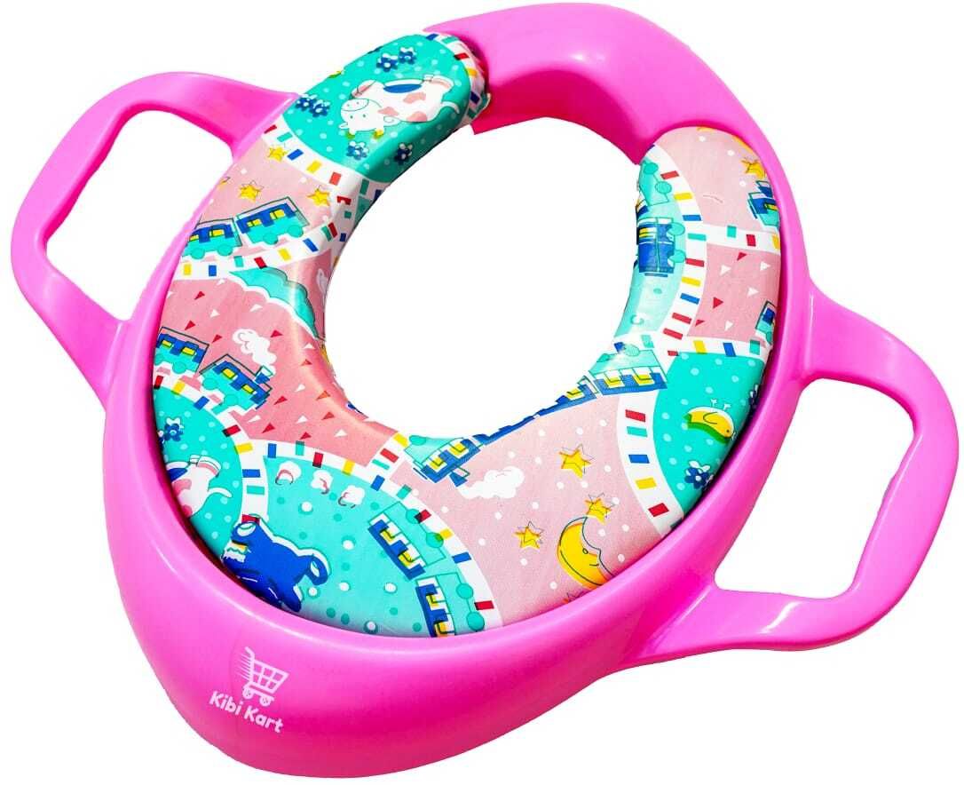 kibikart KIBI KART Cushioned toilet Trainer for Kids with Handles Potty Seat-picture-13