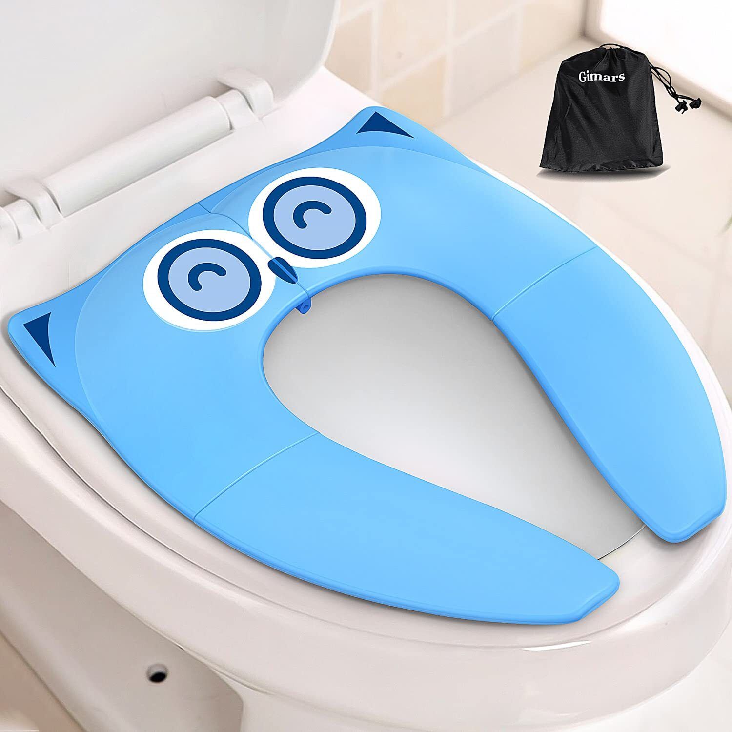 holy delight Portable Baby Toilet Seat Foldable Western Kids Potty Trainer Cover Potty Seat-picture-17