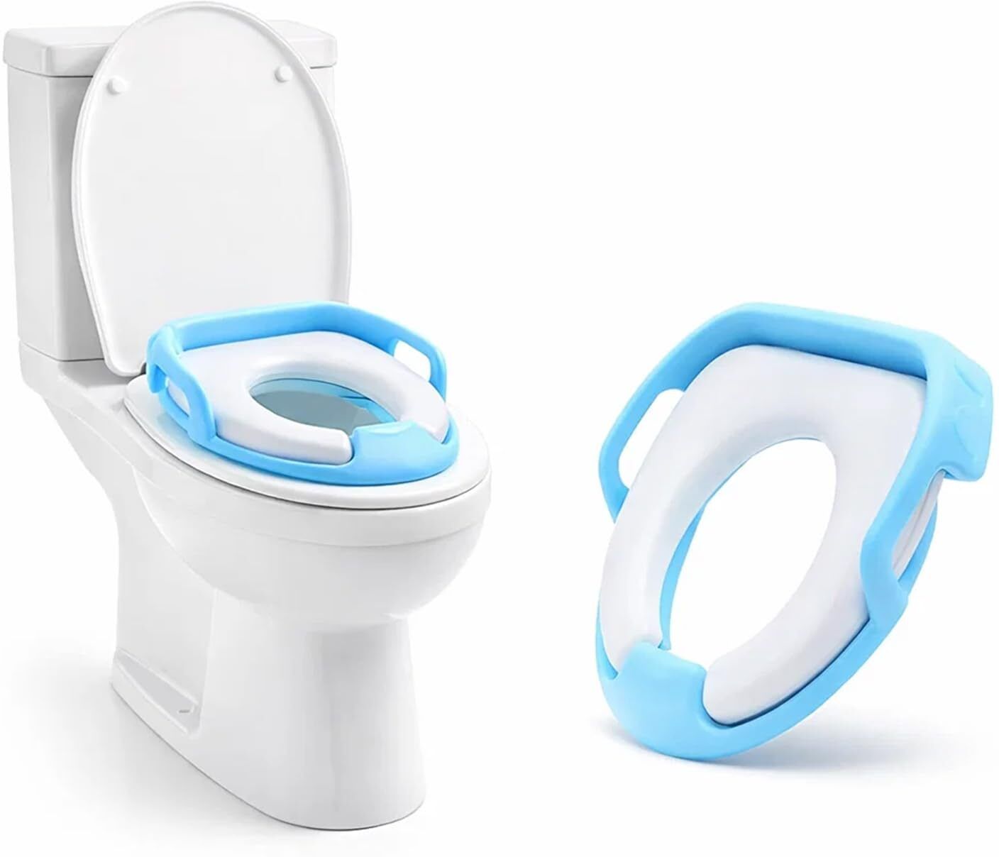 babygo Potty Training Seat for Kids | Non-Slip Toddler Toilet Seat with Handles Potty Seat-picture-8