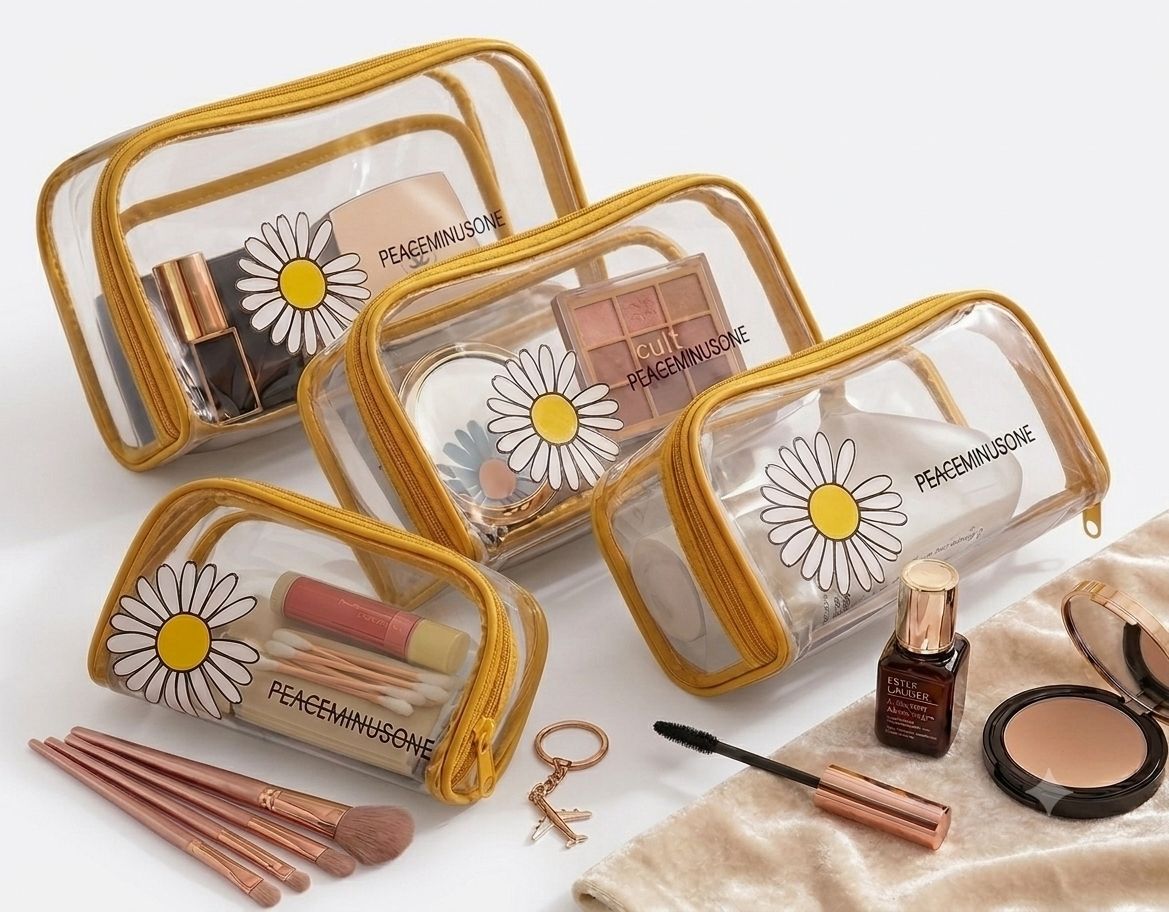 imanienterprise Women Gold Cosmetic Bag-picture-13
