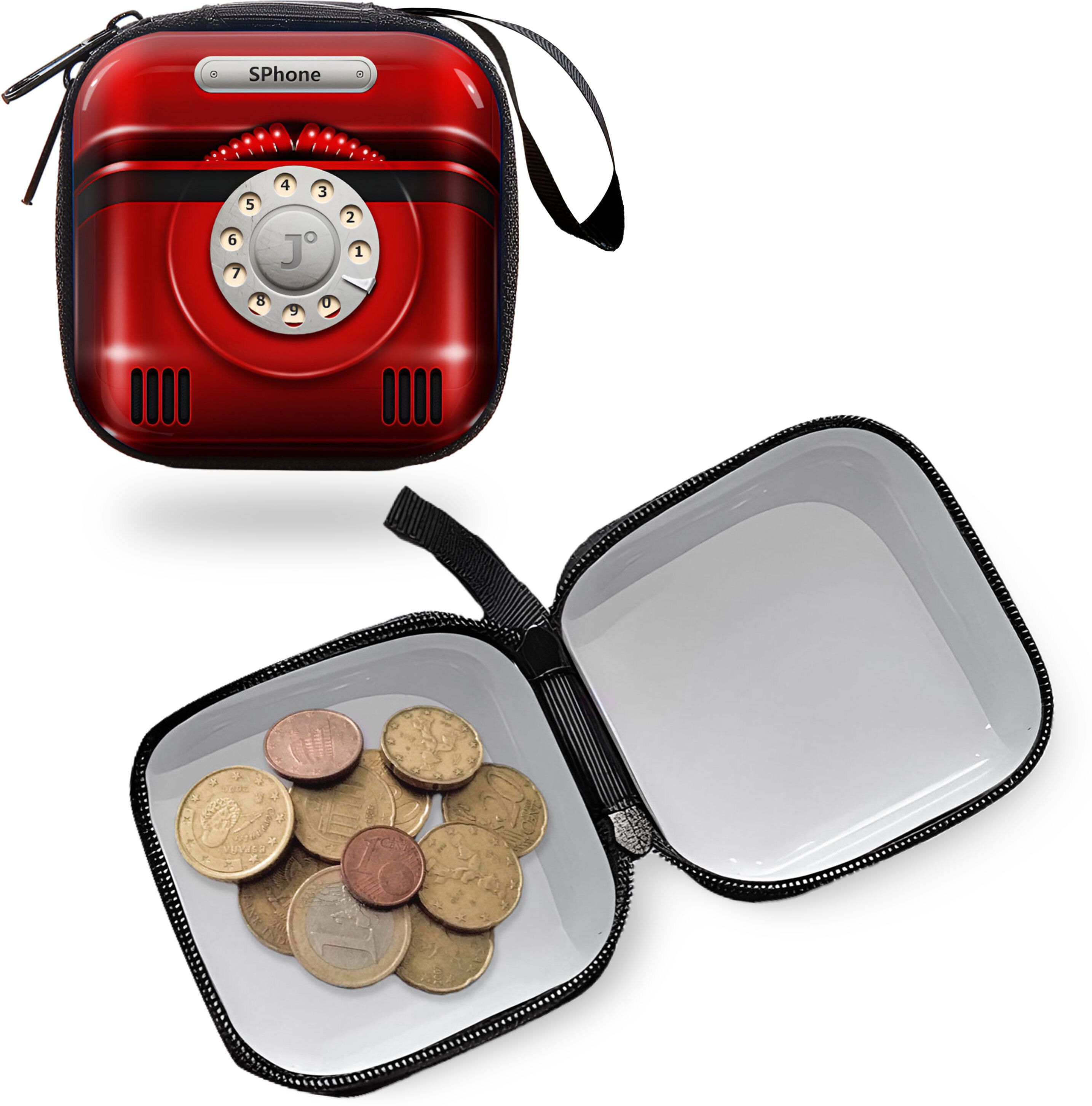 Women Red Coin Purse