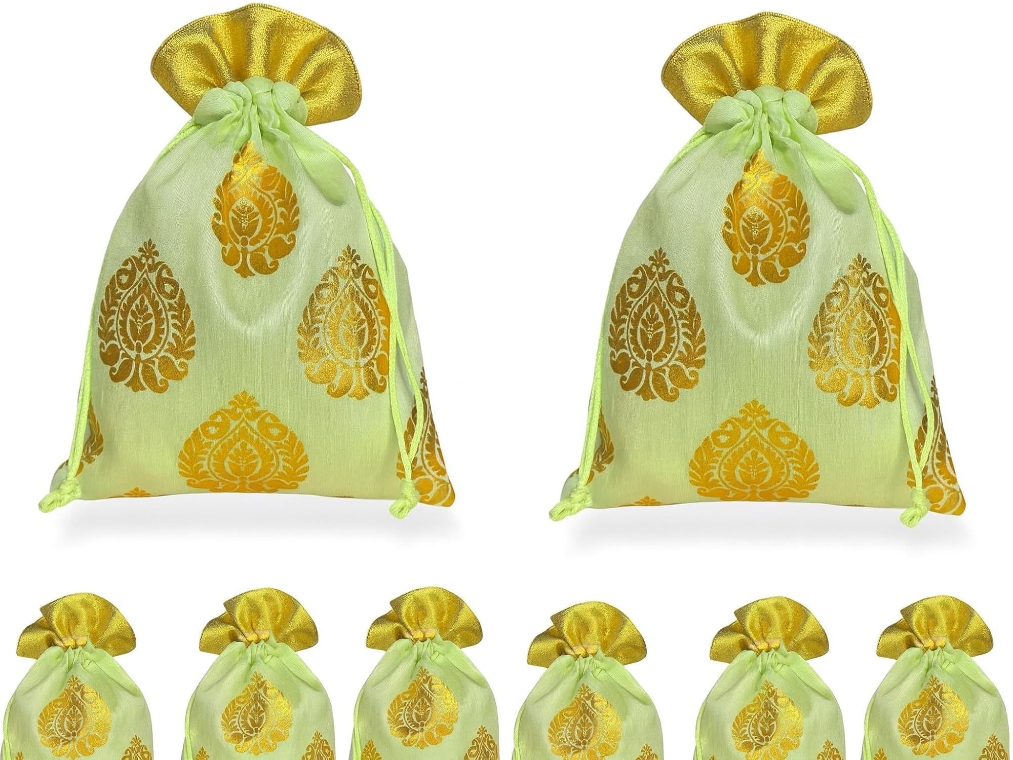 abhaas Women Yellow Potli-picture-25