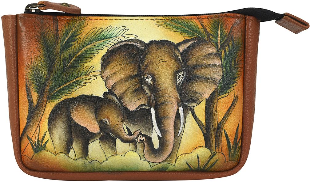 anna by anuschka Women Tan Coin Purse-picture-21