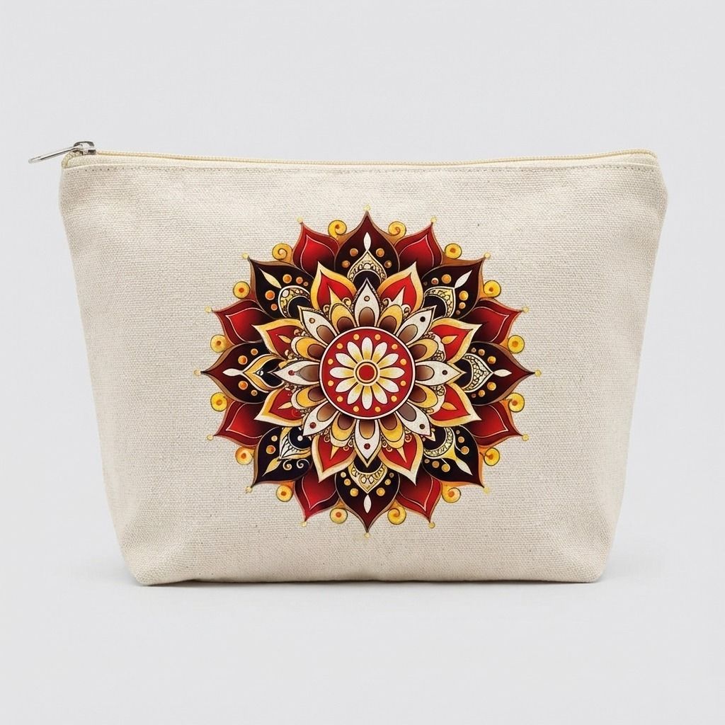 Women Beige Cosmetic Bag-image-44