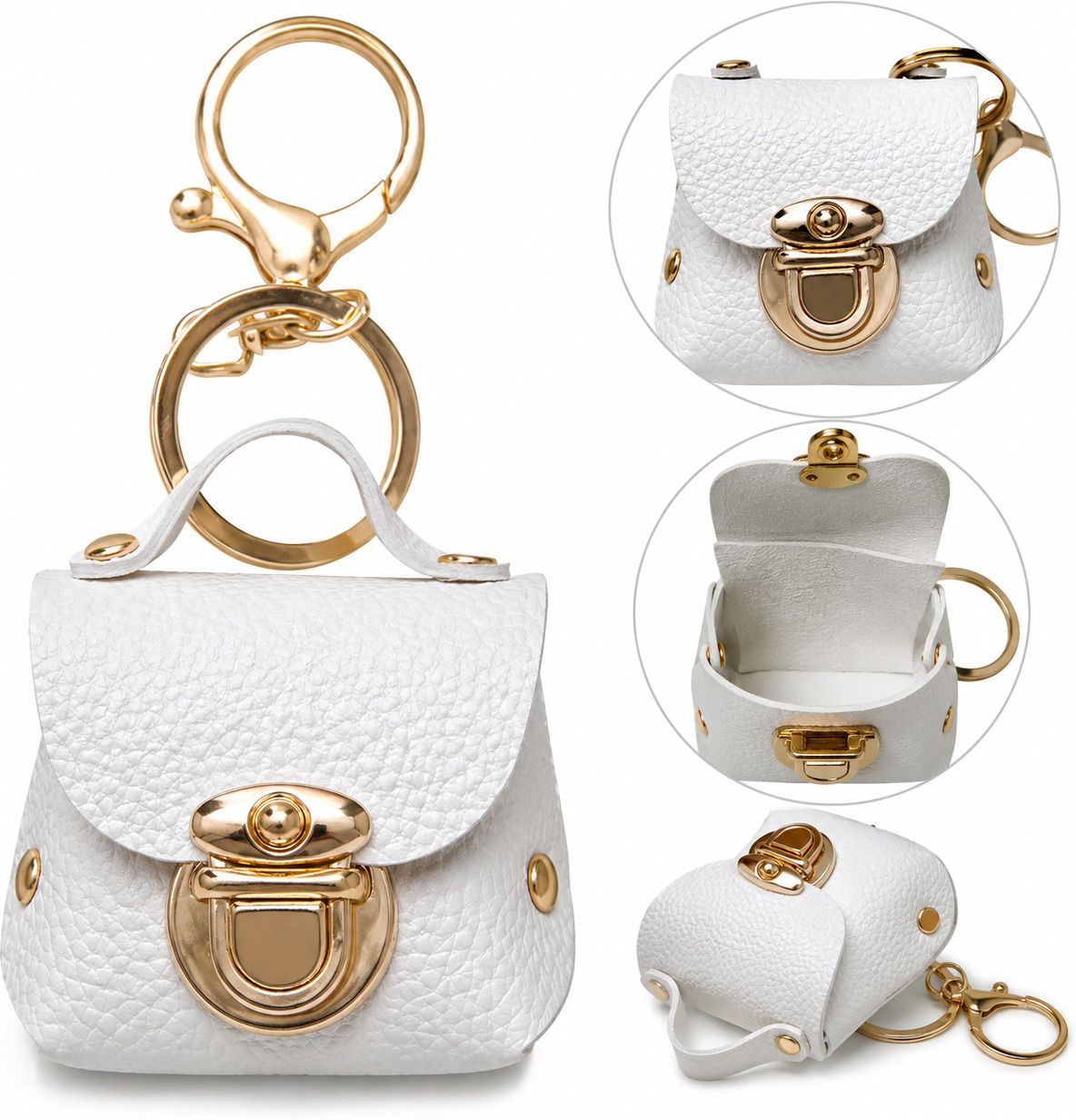 Girls White Coin Purse-image-21