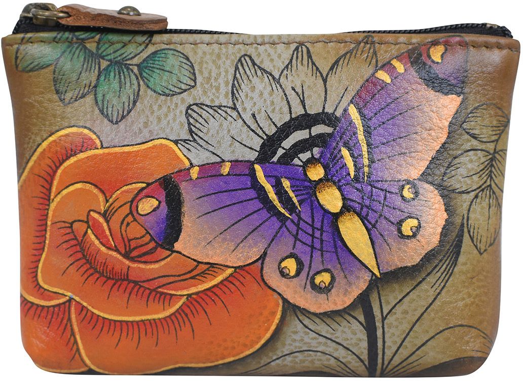 anna by anuschka Women Tan, Yellow Coin Purse-picture-33