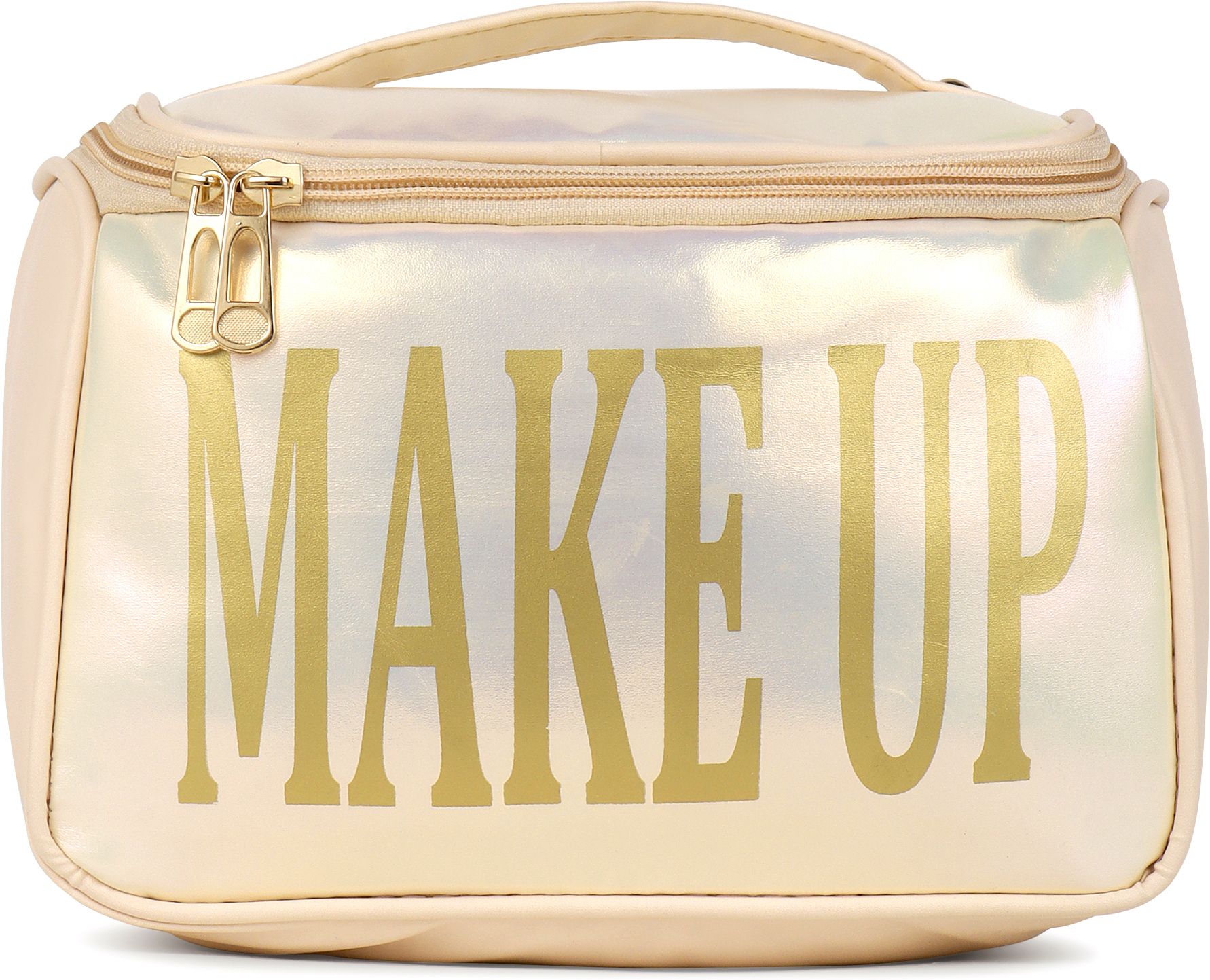 Women Beige Cosmetic Bag-image-45