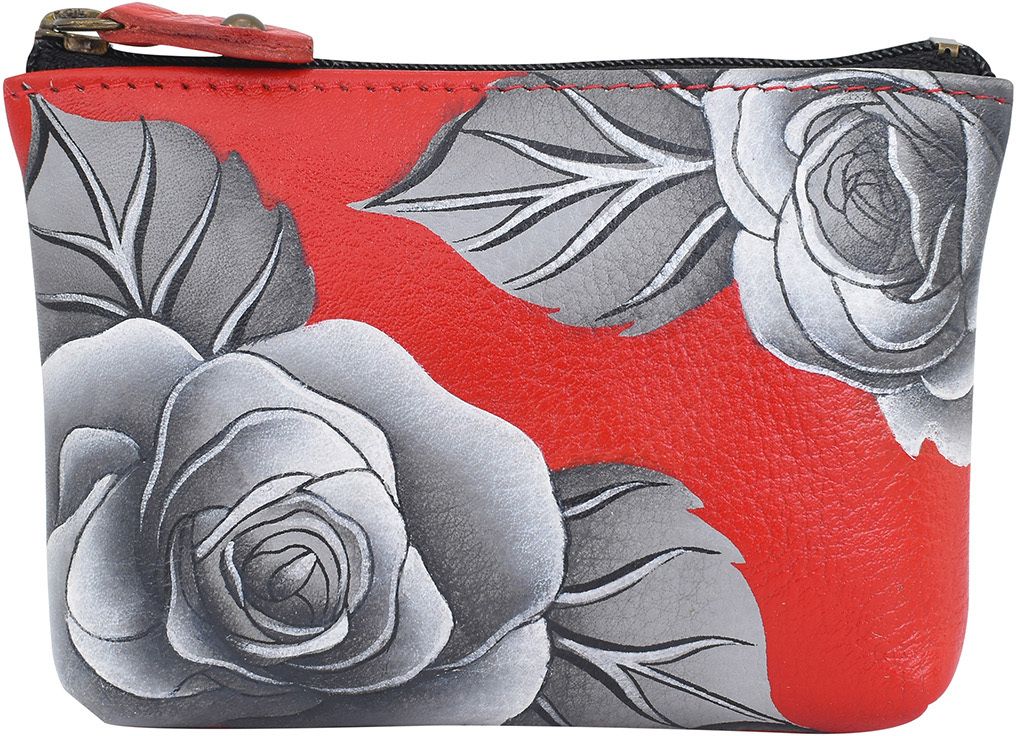 anna by anuschka Women Red, White Coin Purse-picture-37