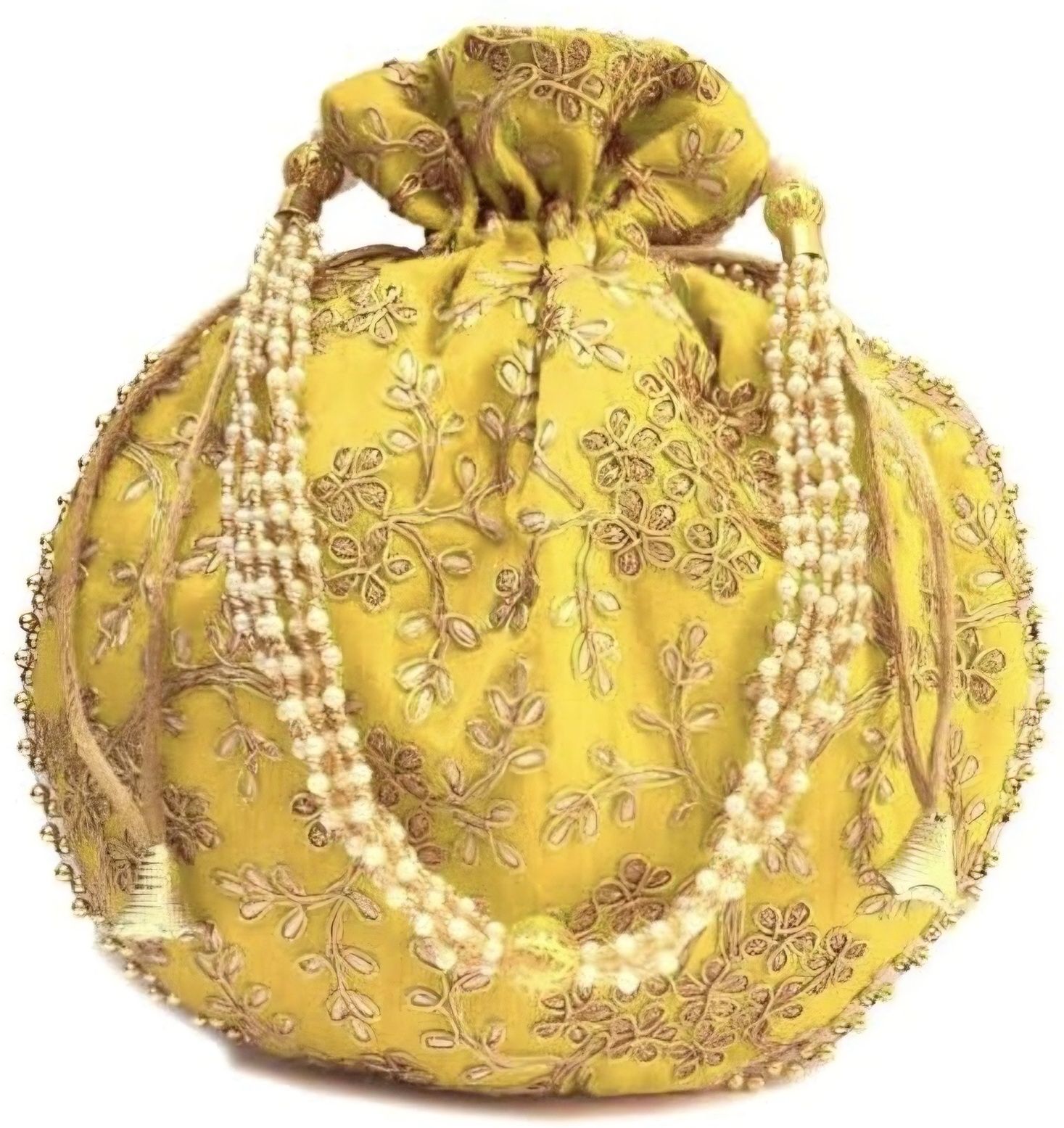 Women Yellow Potli-image-17