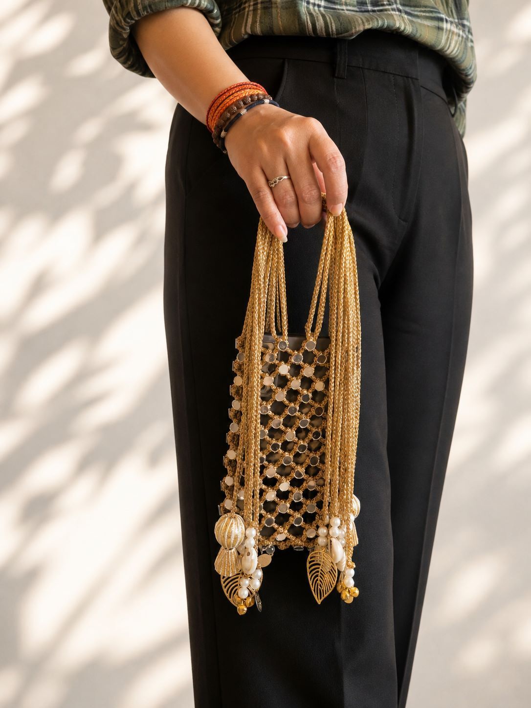 Women Gold Potli-image-43