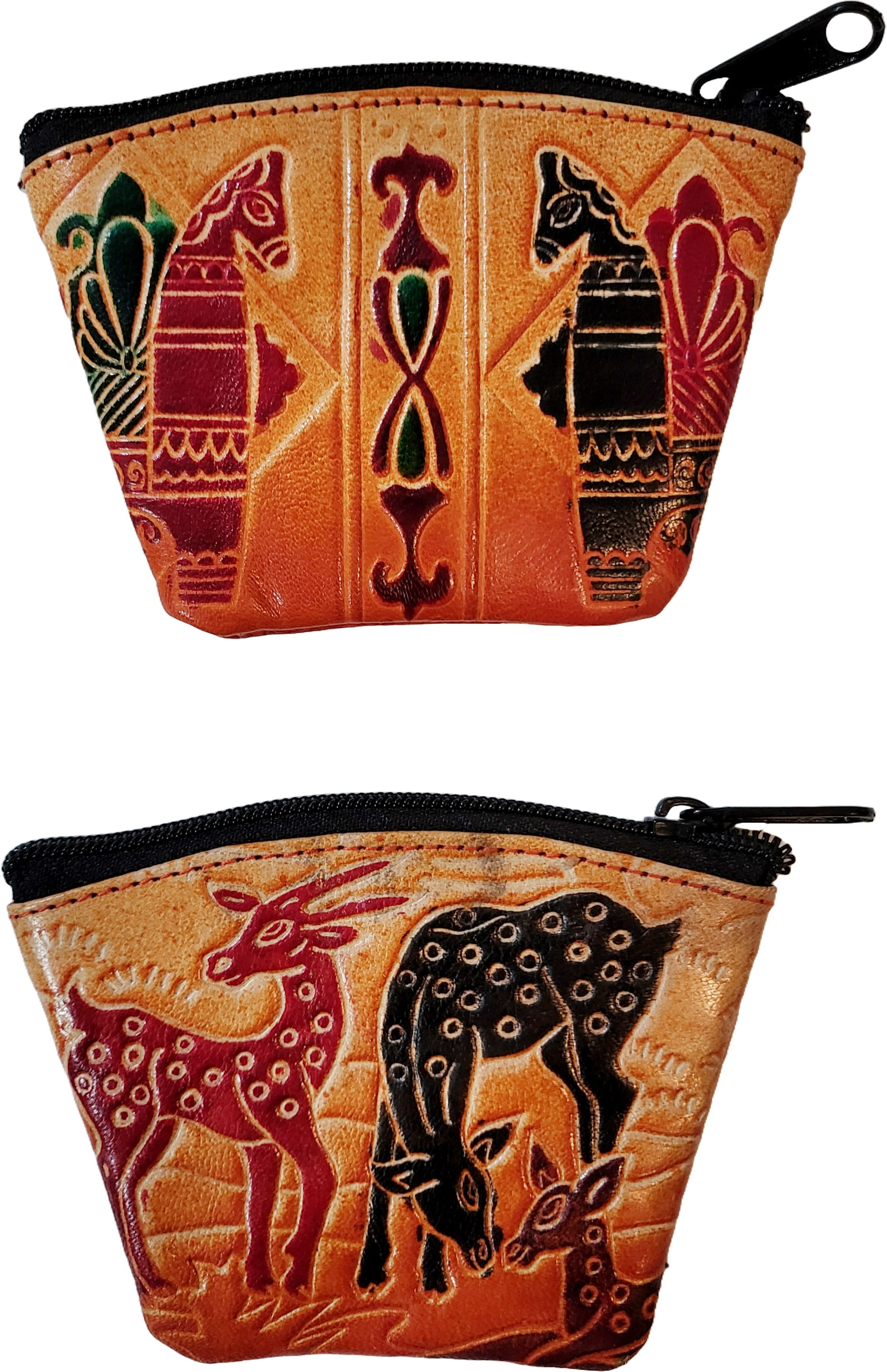 Girls Orange Coin Purse