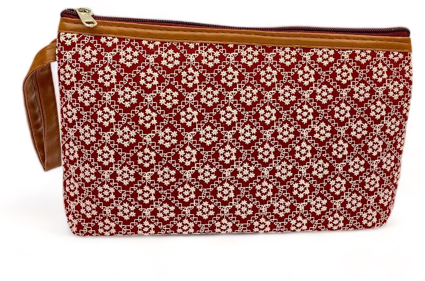 Women Maroon Wristlet