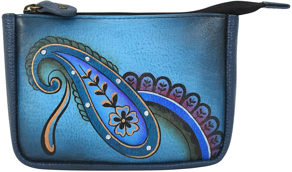 anna by anuschka Women Blue Coin Purse-picture-16