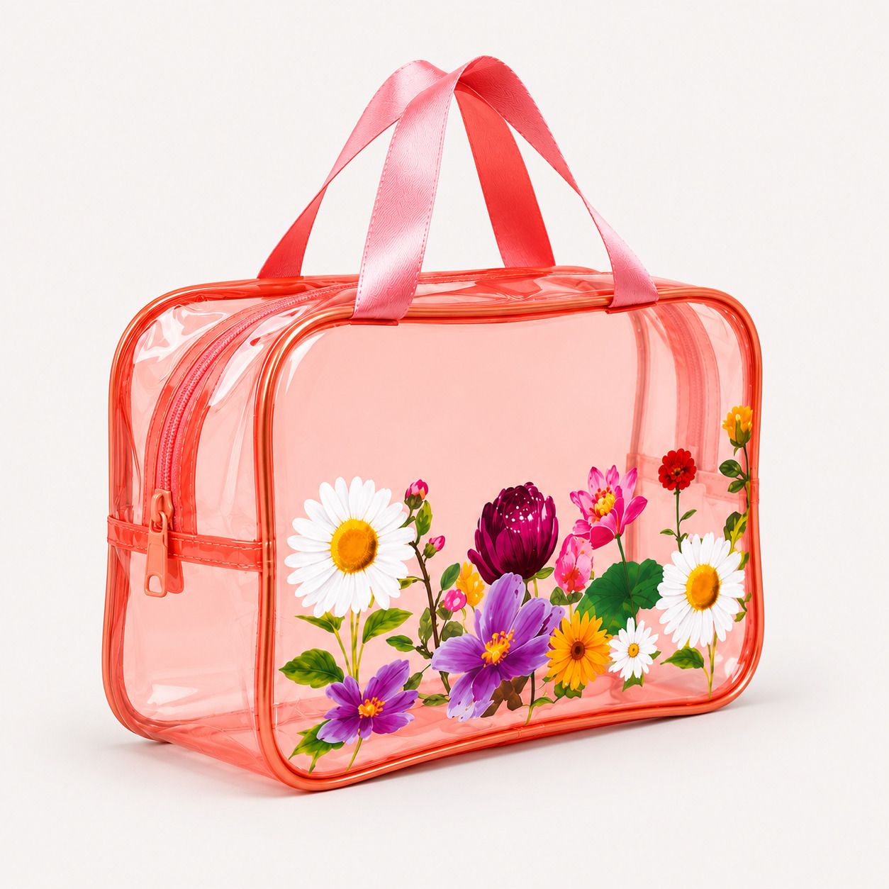 Women Pink Cosmetic Bag-image-18