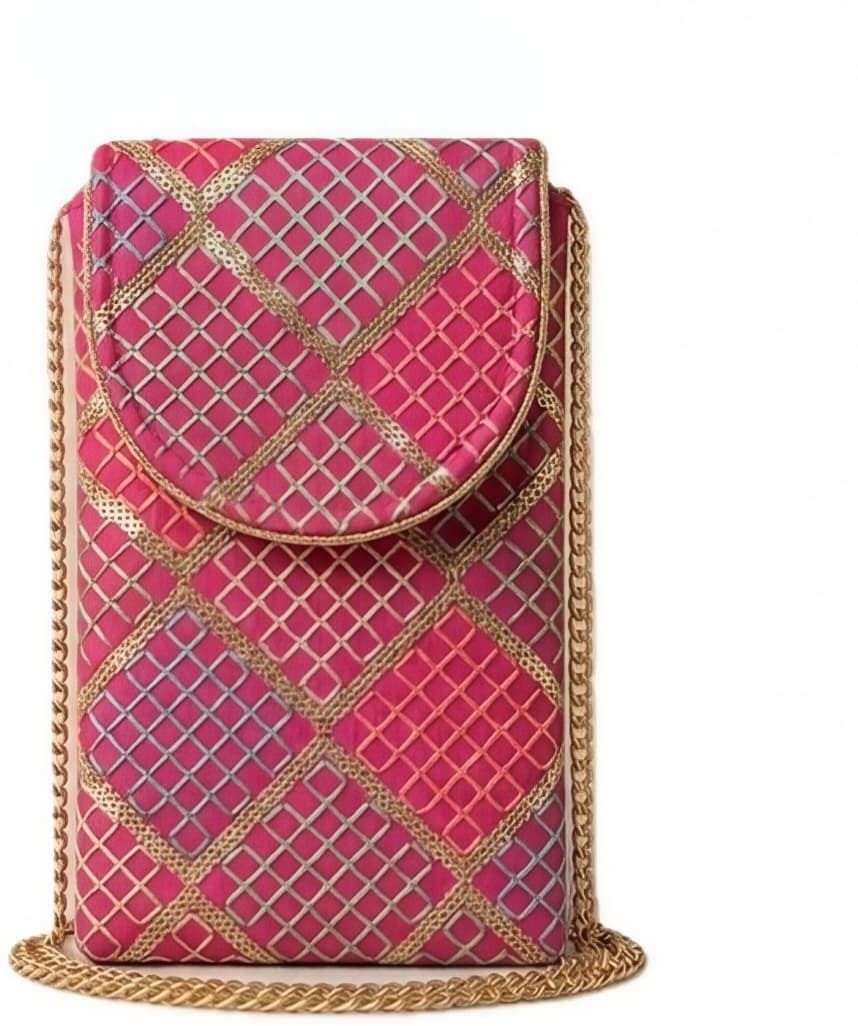 Women Pink Mobile Pouch-image-33