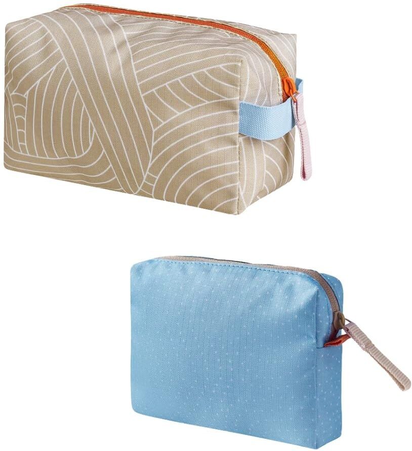 ikea Women Brown, Blue Cosmetic Bag-picture-45