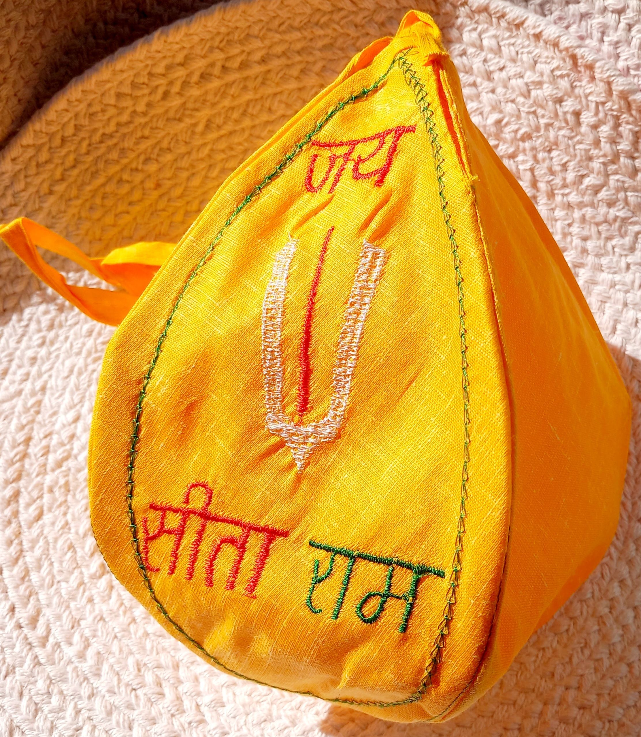Women Yellow Potli-image-9