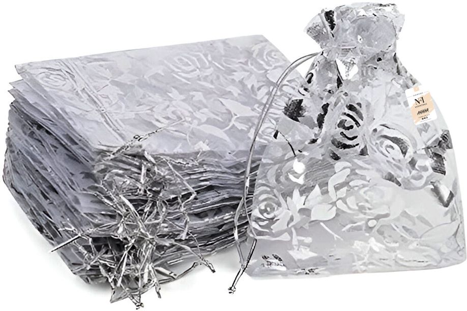 nfi essentials Women Silver Potli-picture-12