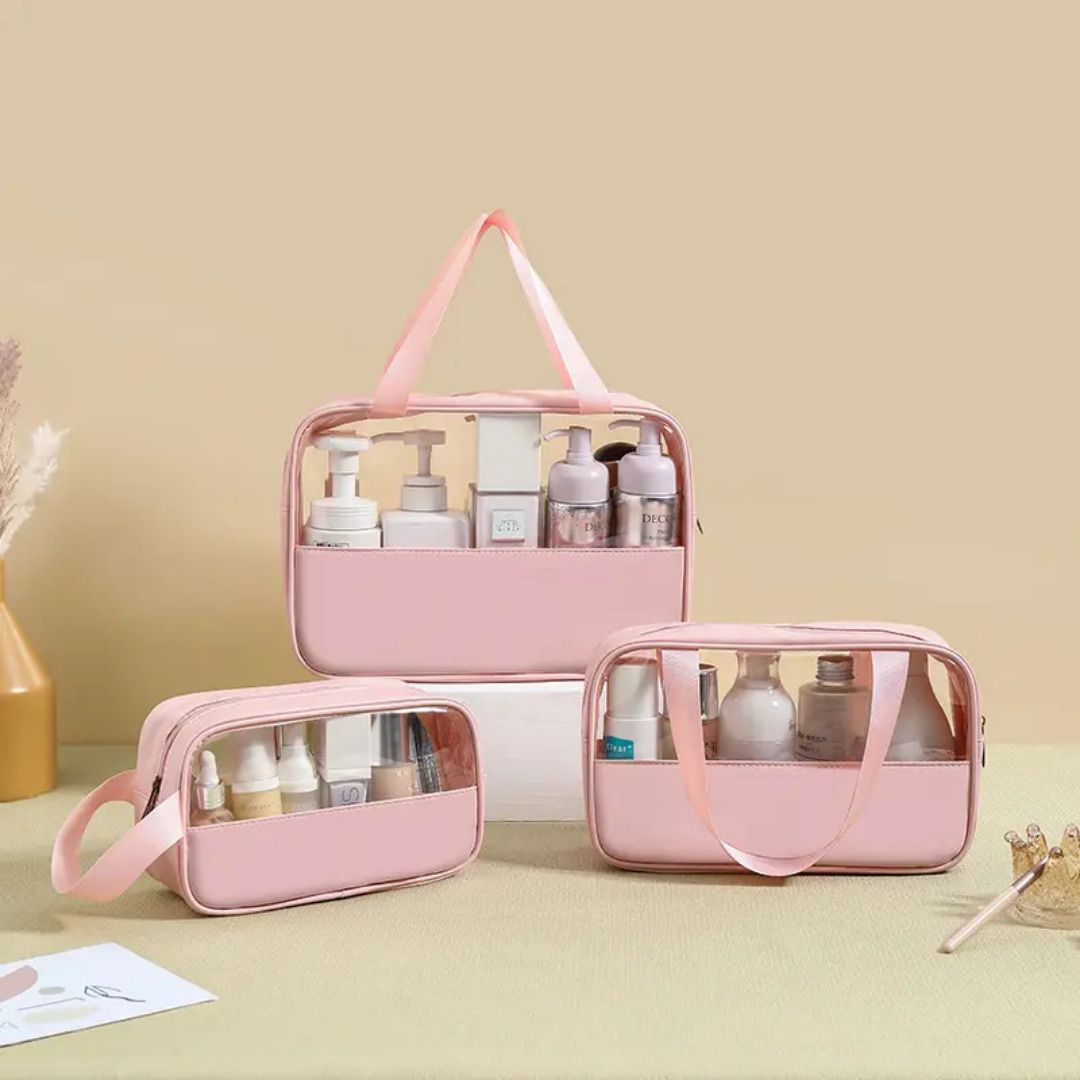 nobleux Women Pink Cosmetic Bag-picture-35