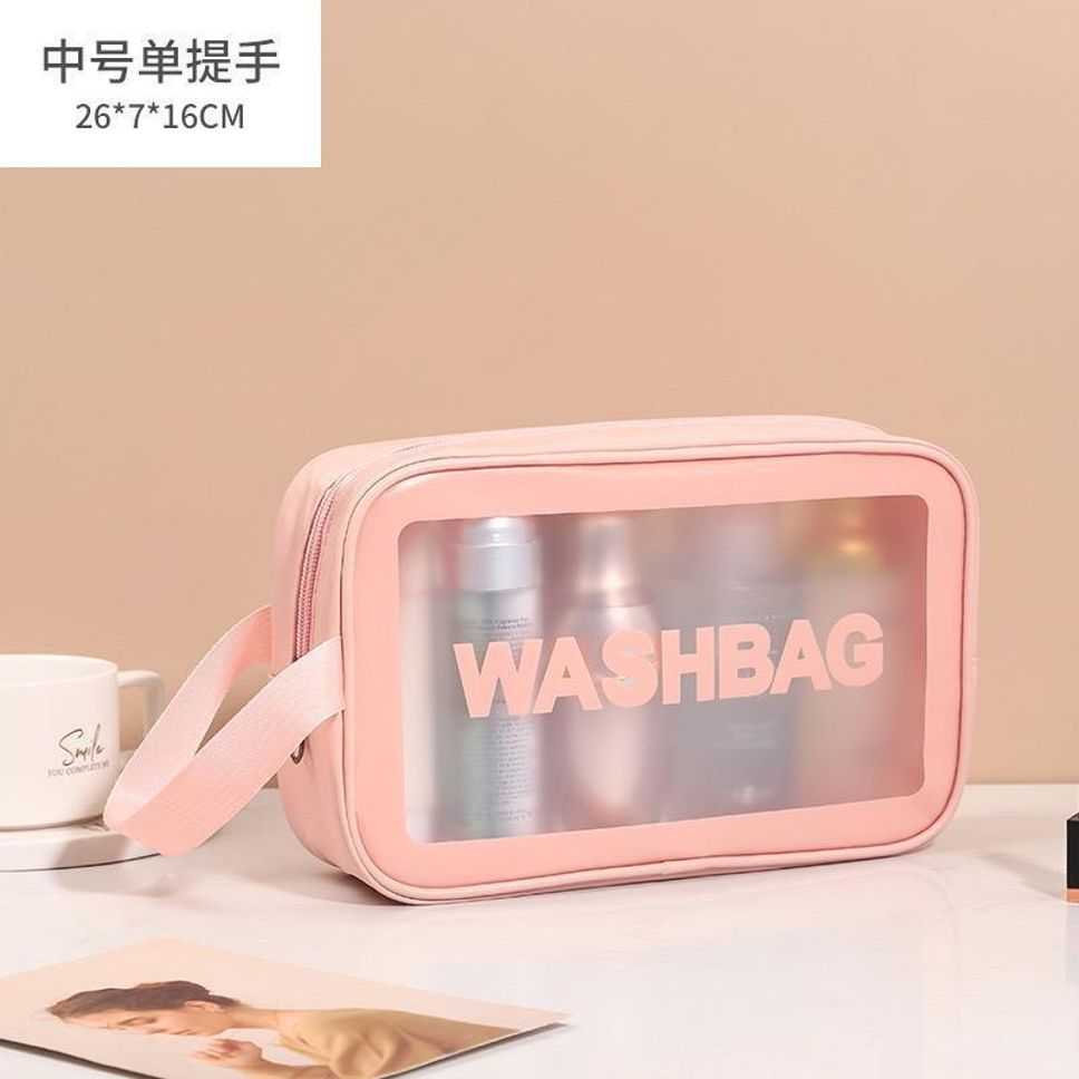 Women Pink Cosmetic Bag