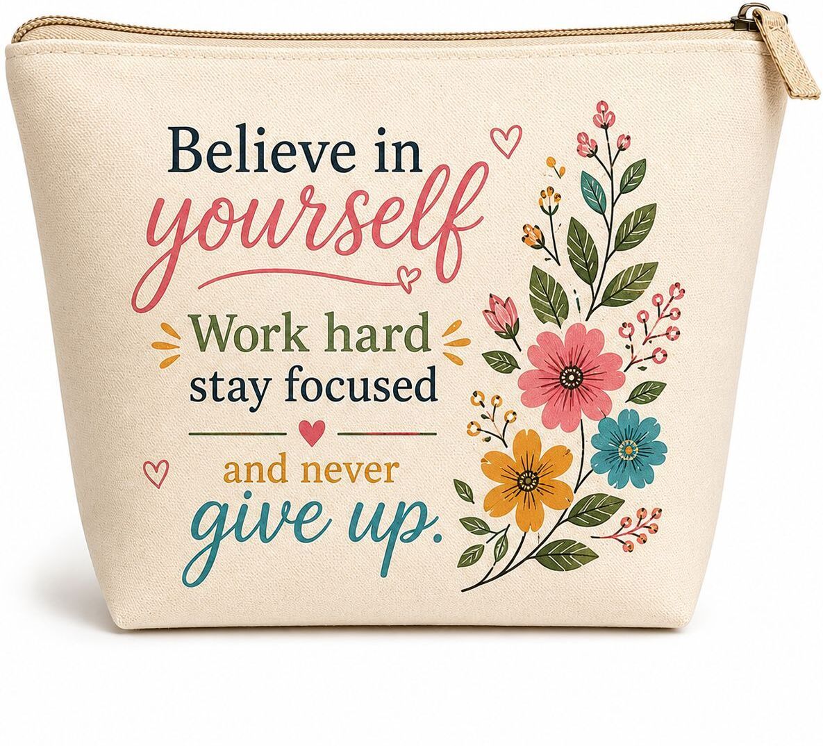 Women Beige Cosmetic Bag-image-45