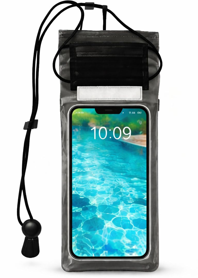 Girls Black Mobile Pouch-image-28