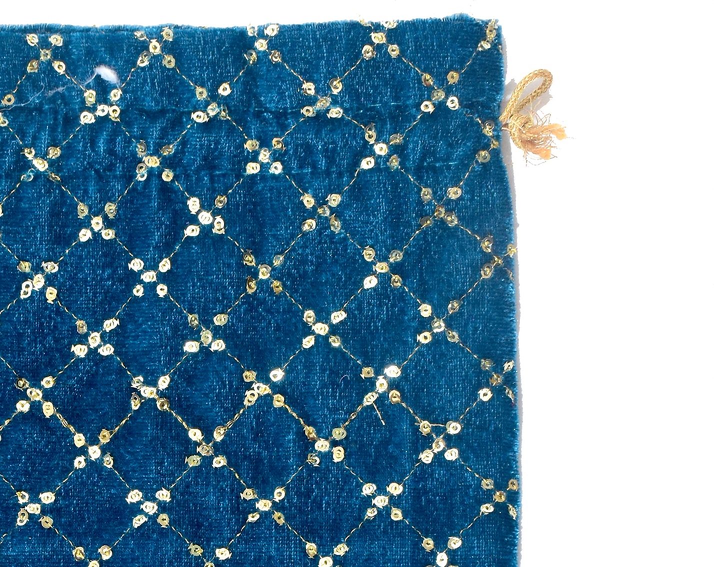 Women Blue Potli-image-41