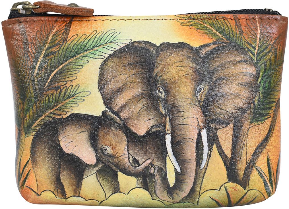anna by anuschka Women Tan Coin Purse-picture-22