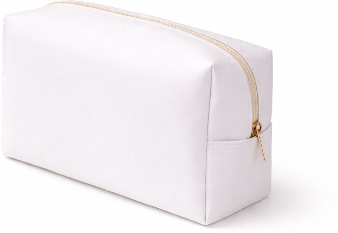 Women White Cosmetic Bag-image-35