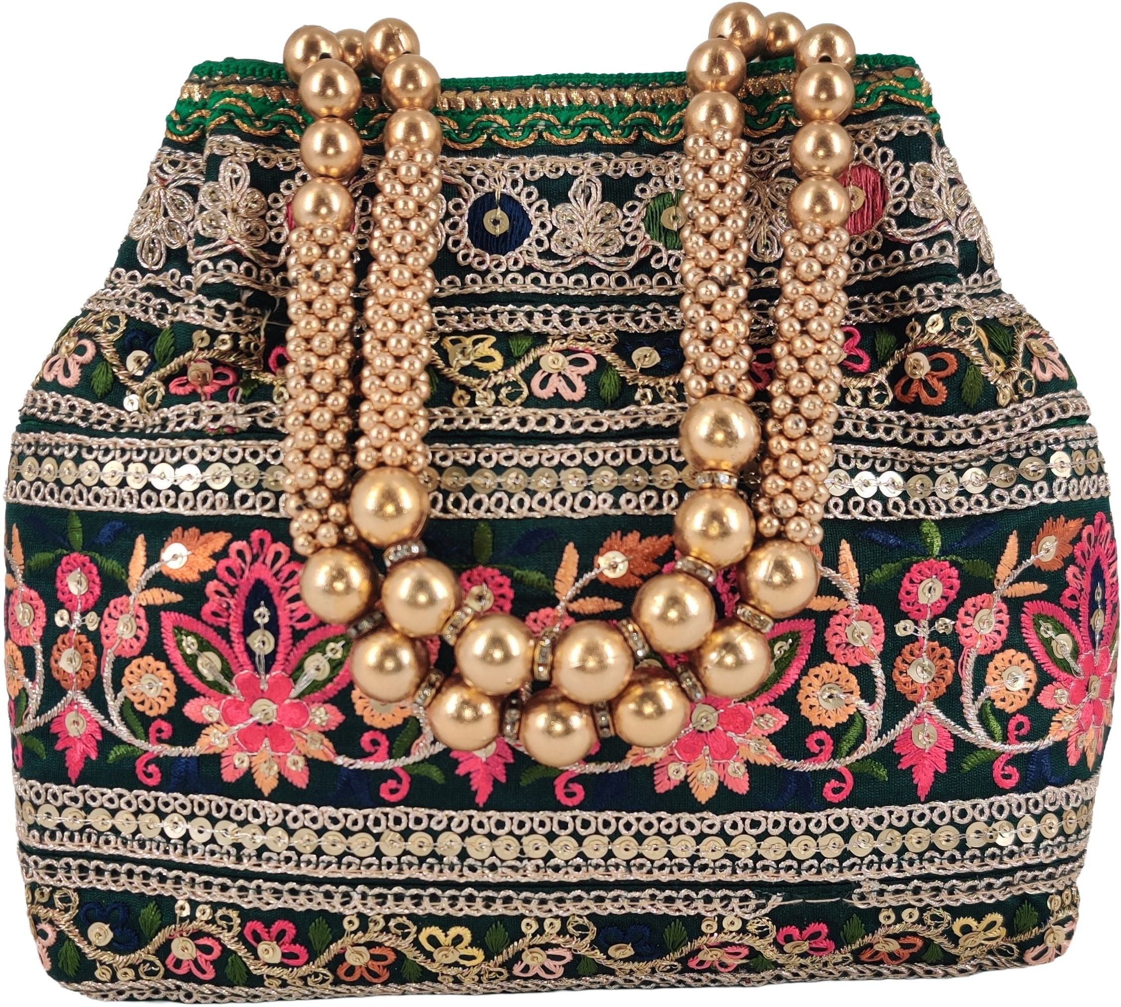 Women Green Wristlet