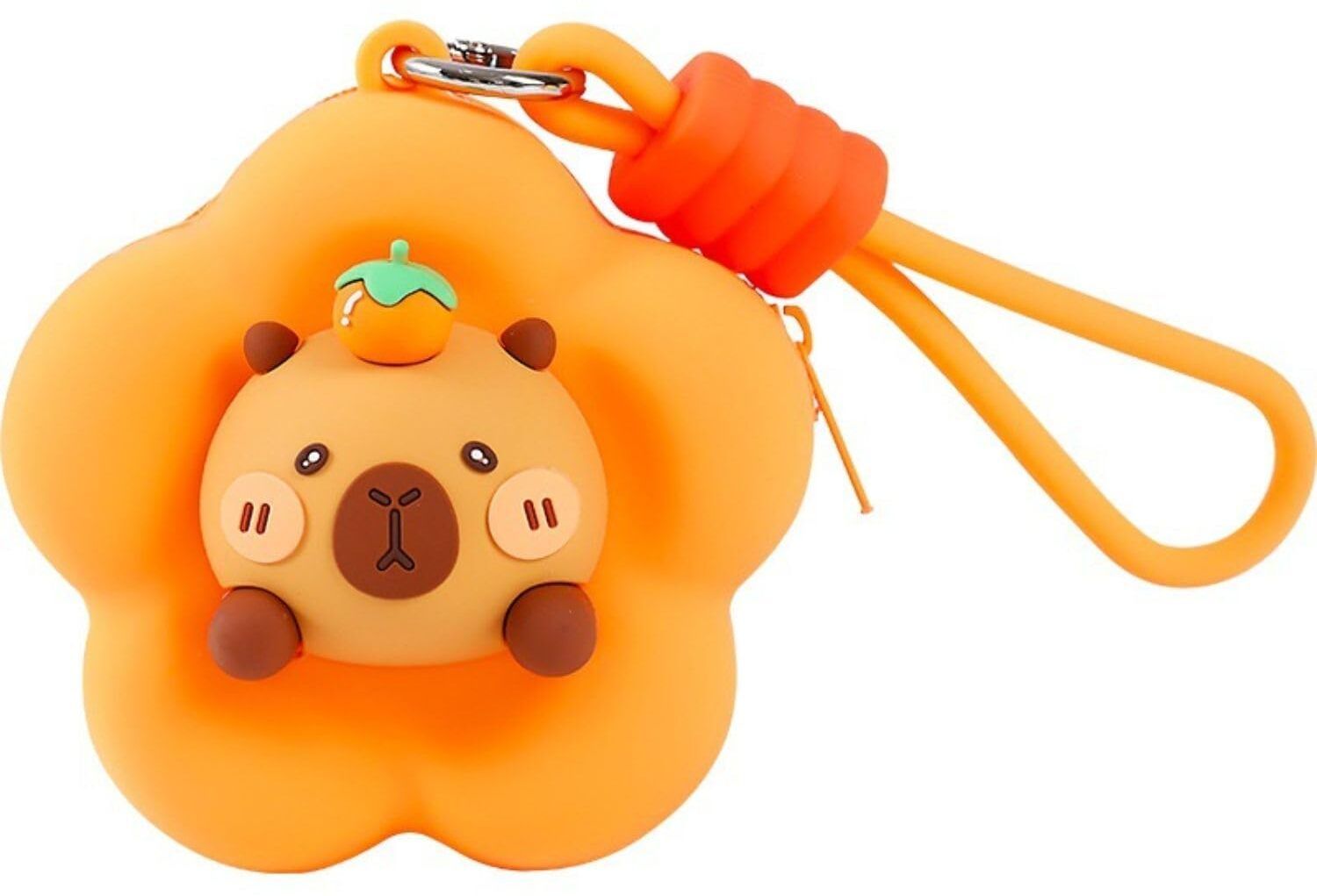 Girls Orange Coin Purse