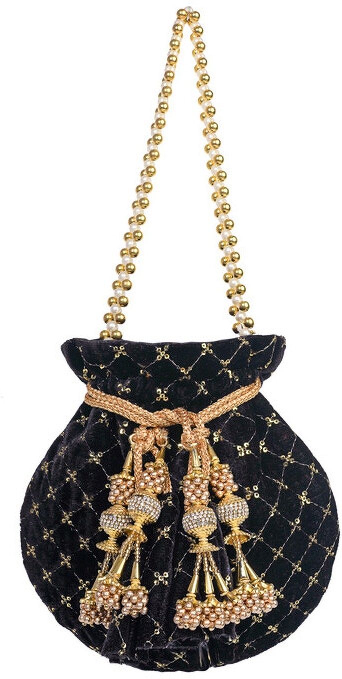 Women Black Potli-image-23