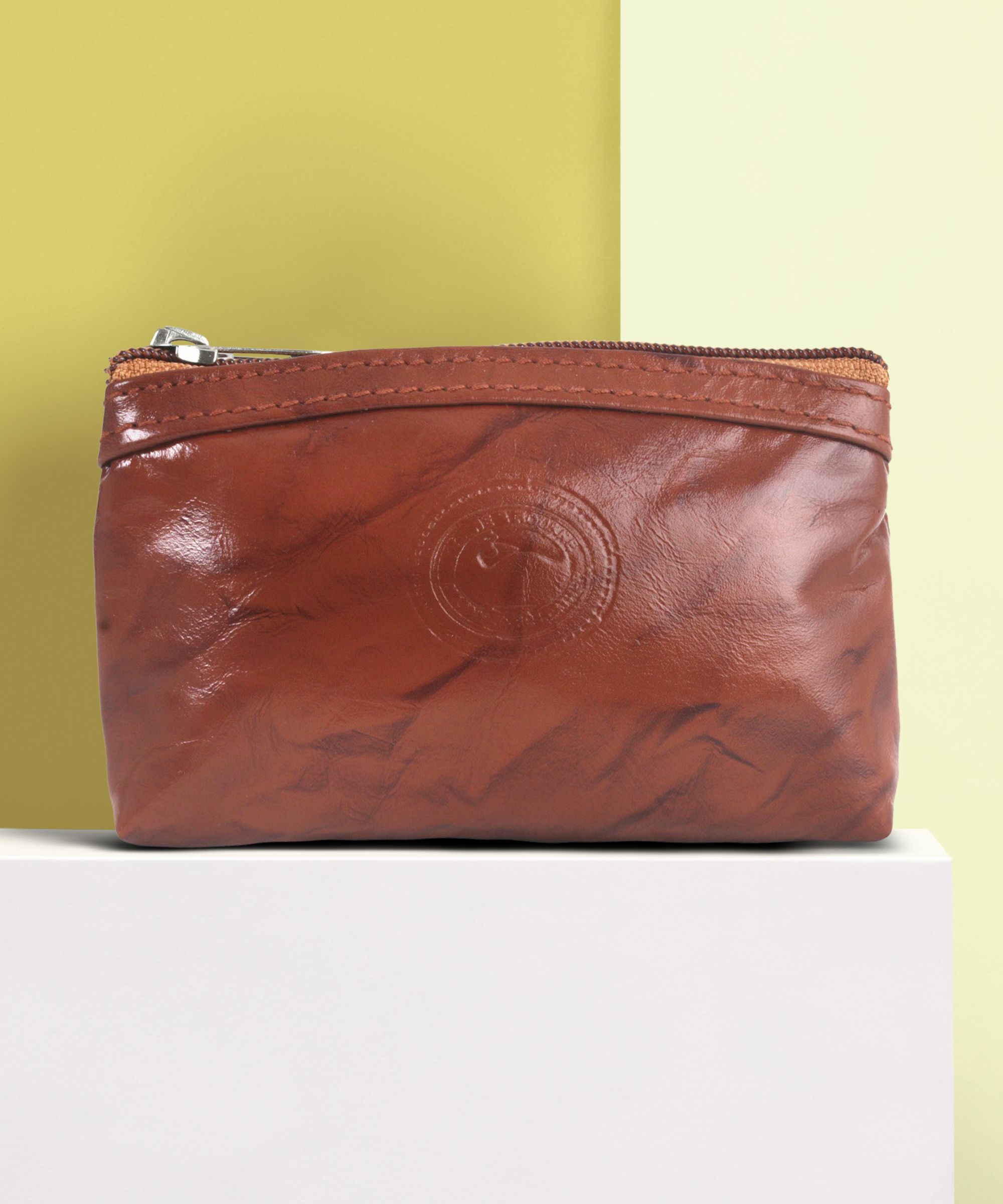 Women Tan Coin Purse