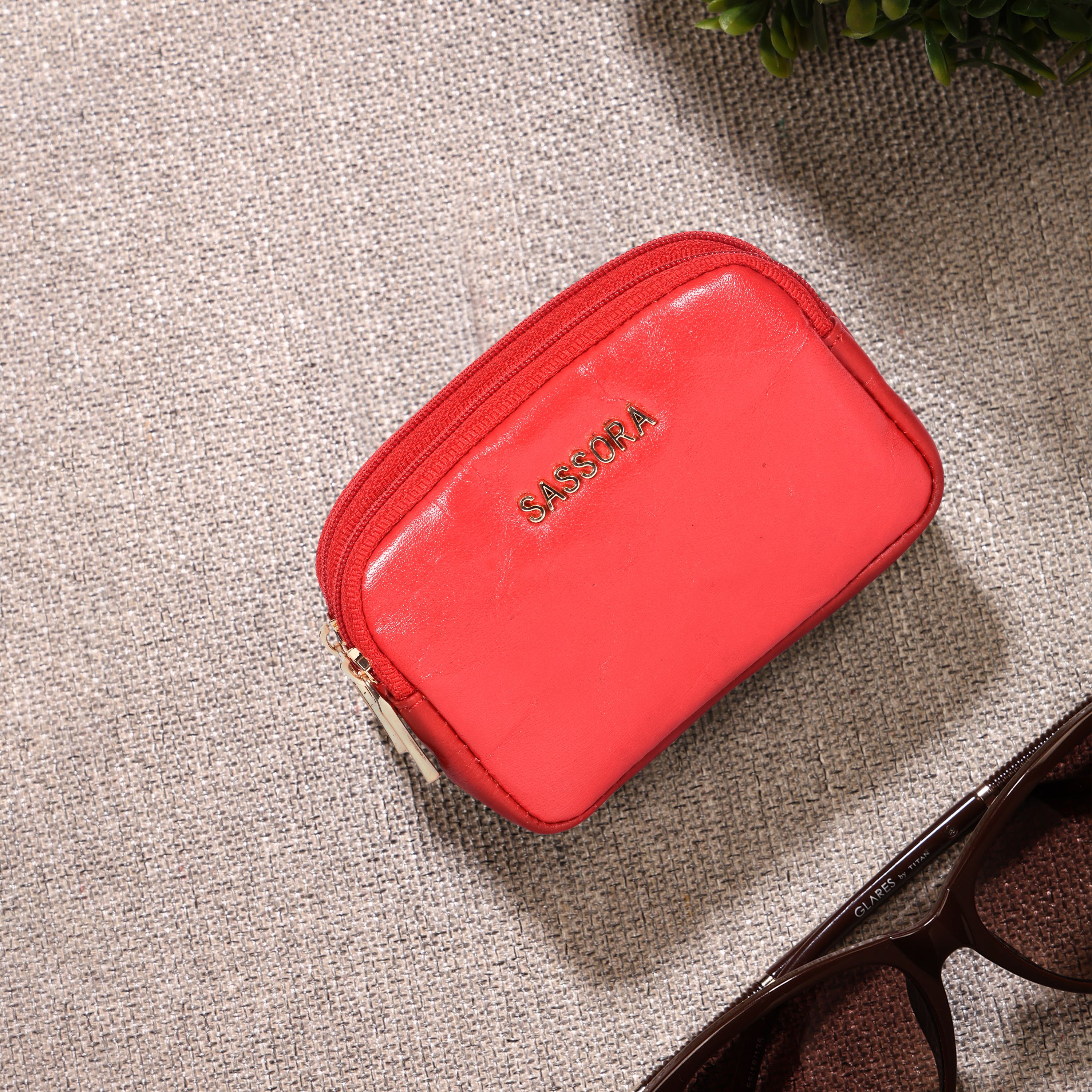 sassora Women Red Coin Purse-picture-46