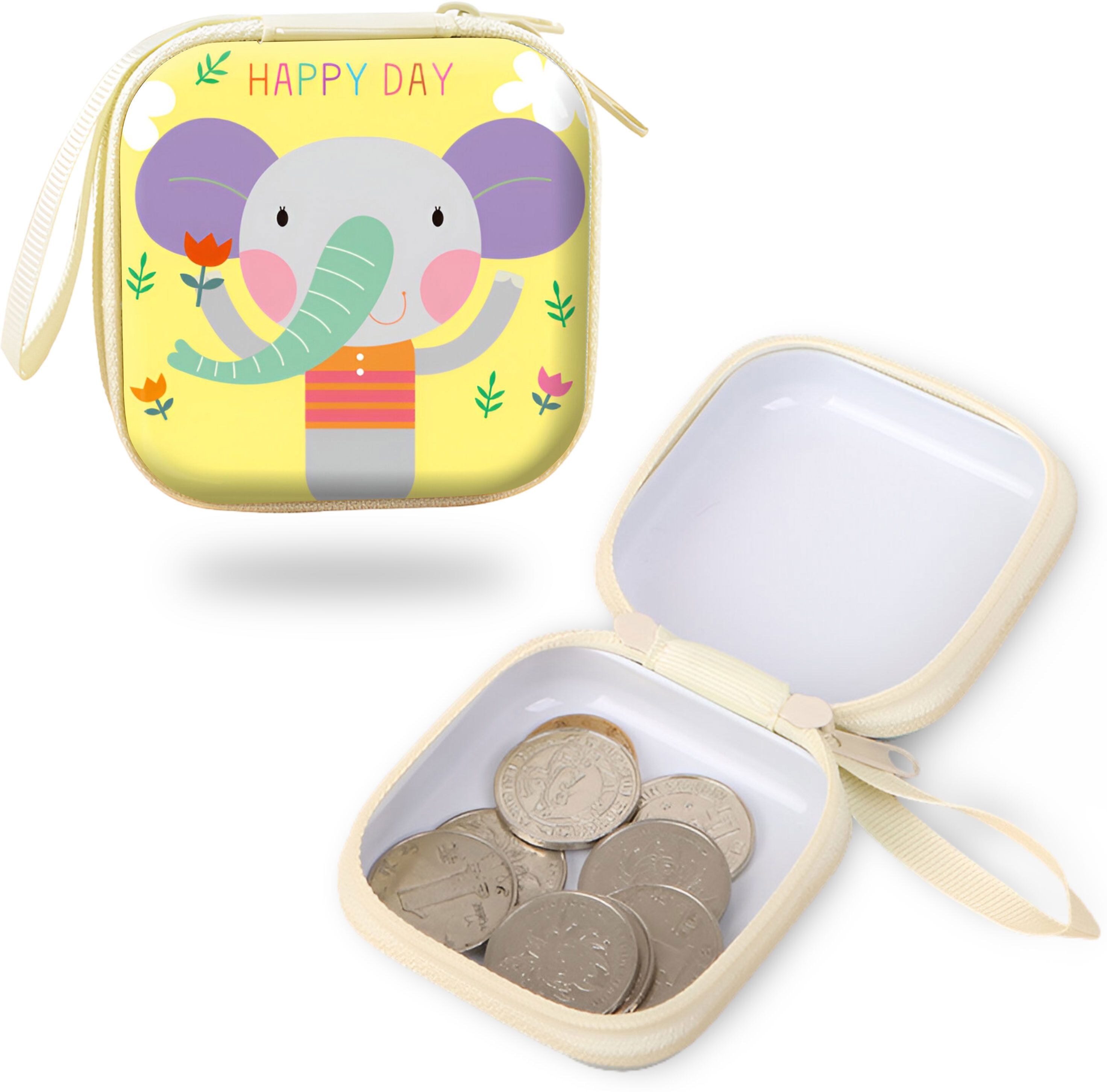 Women Yellow Coin Purse