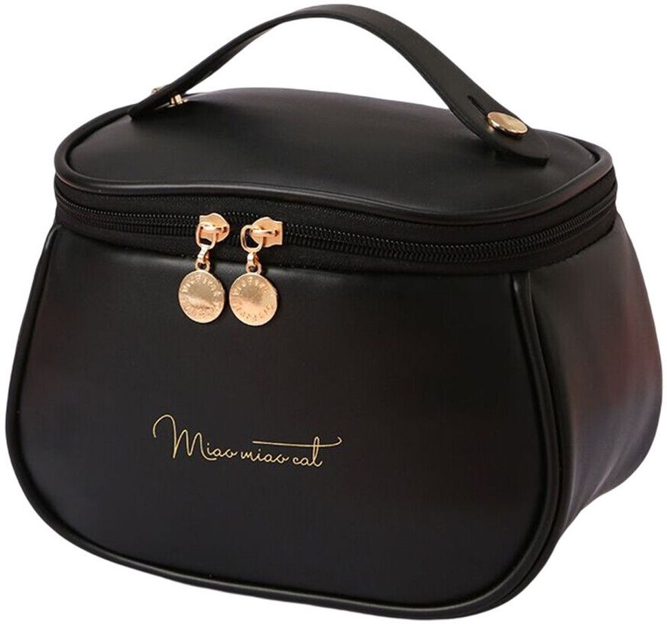 Women Black Cosmetic Bag