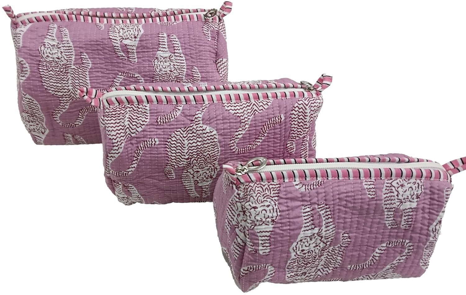 Women Pink Cosmetic Bag-image-14