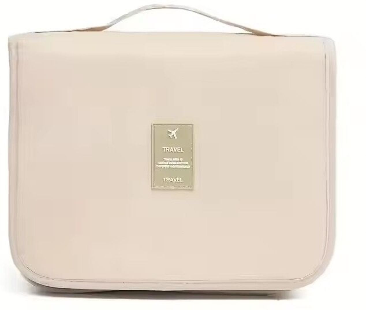 Women Beige Cosmetic Bag-image-38