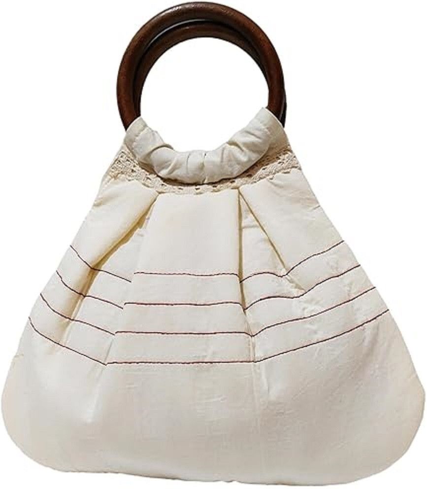 Women White, Red Wristlet