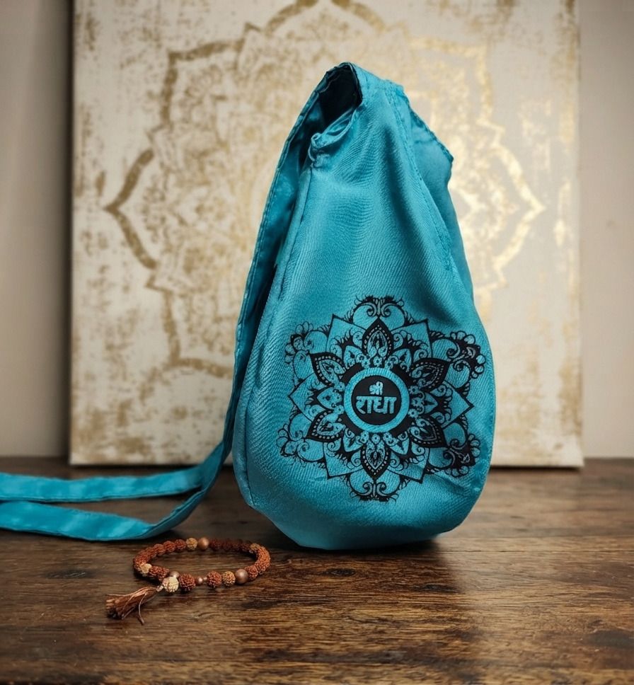 peaceful mantras Women Green Potli-picture-28
