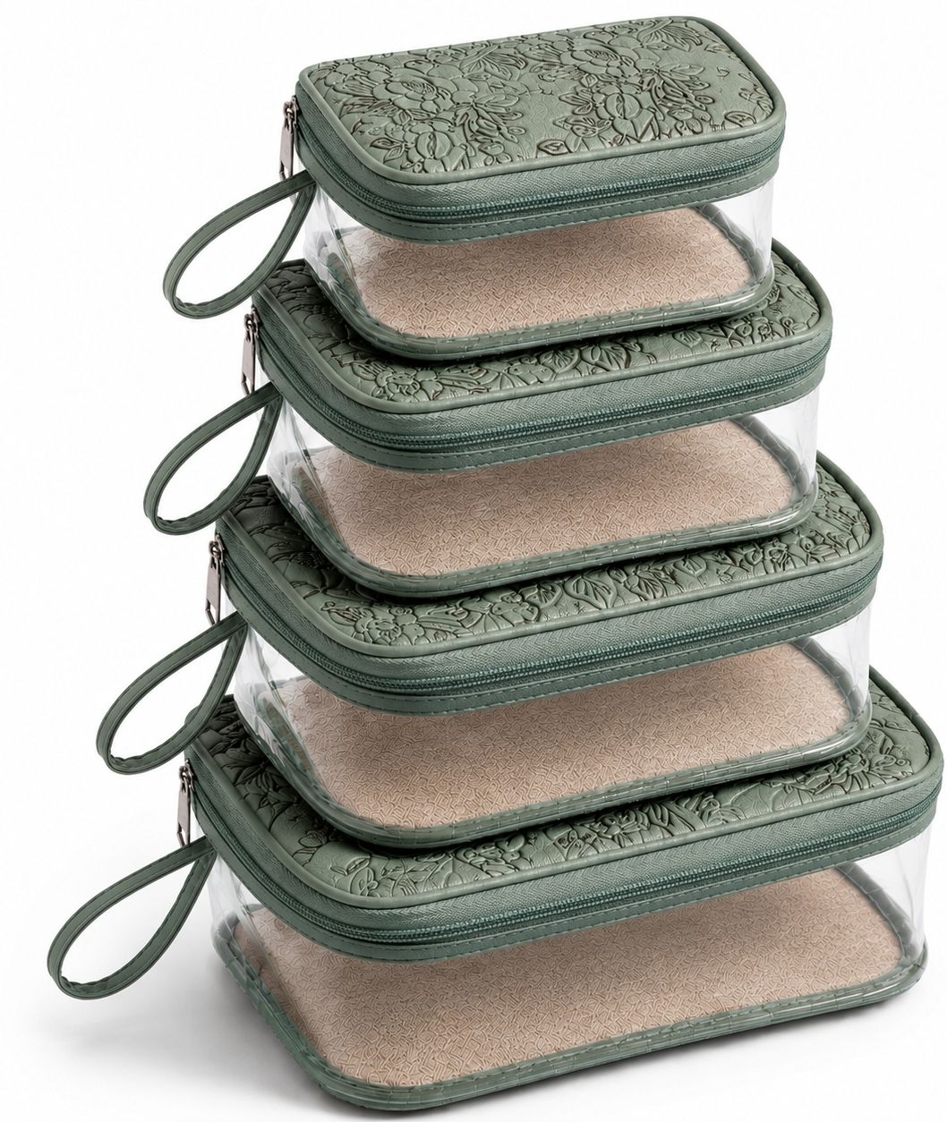 imanienterprise Women Green Cosmetic Bag-picture-11
