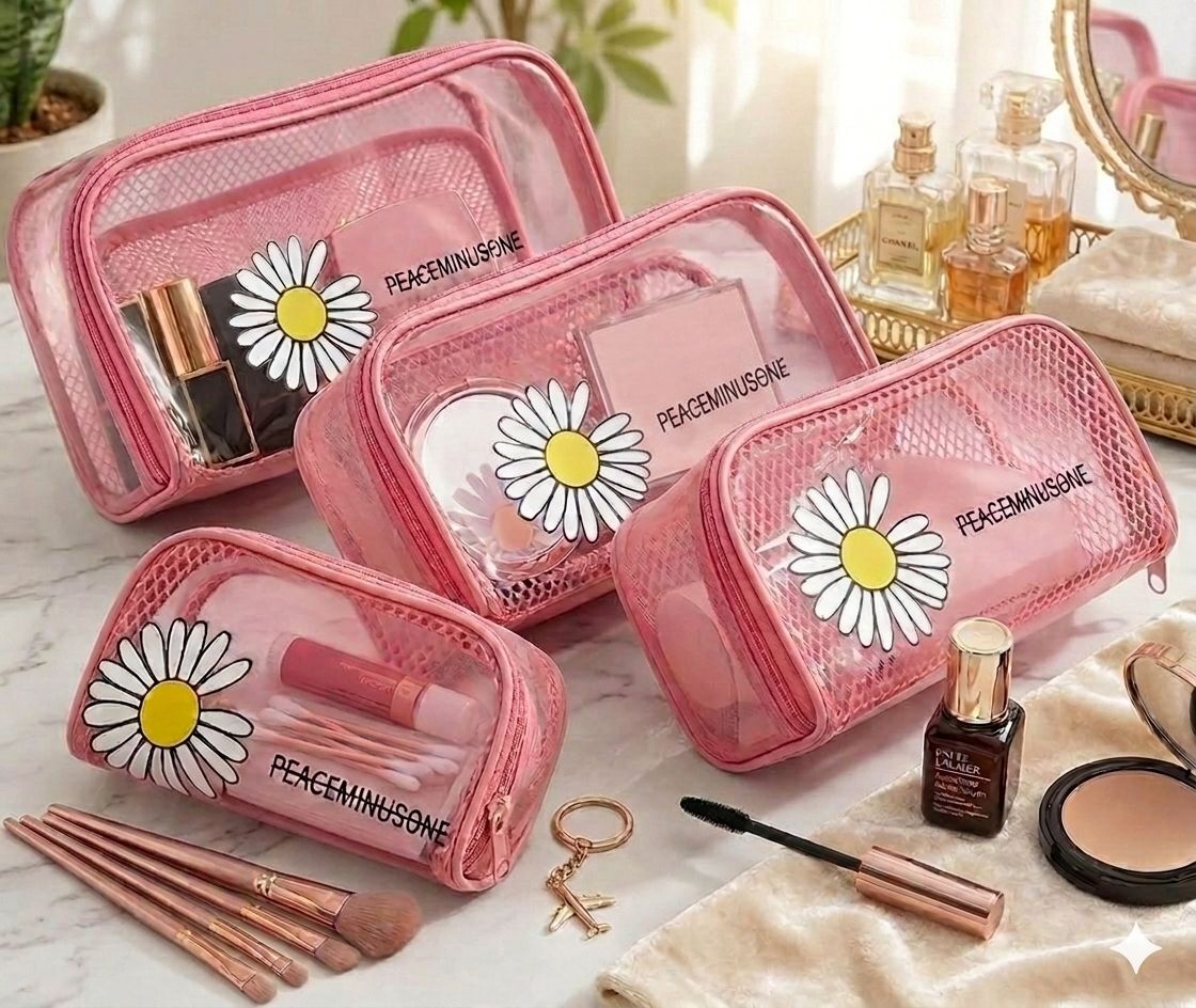 imanienterprise Women Pink Cosmetic Bag-picture-18
