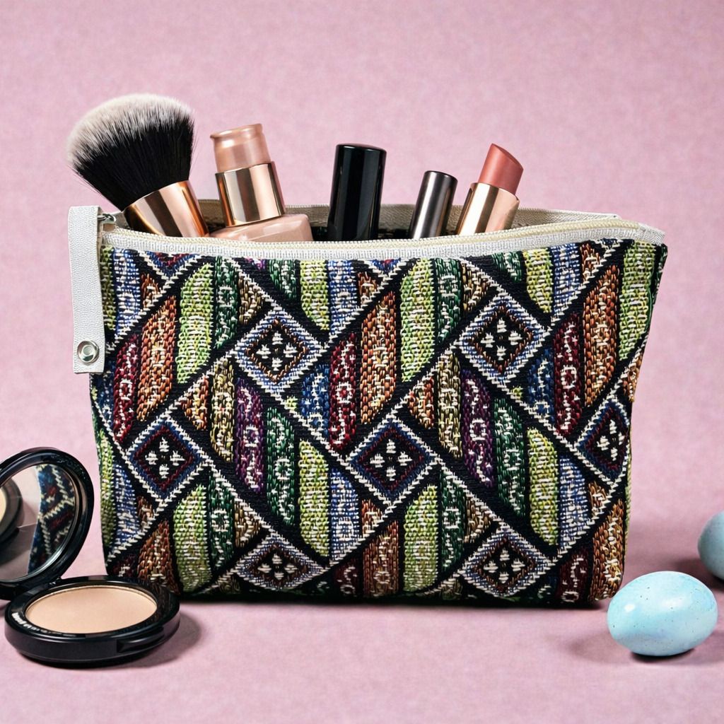 Women Multicolor Cosmetic Bag