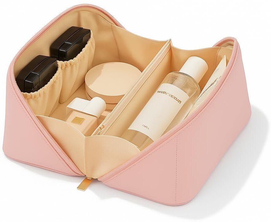 Women Pink Cosmetic Bag