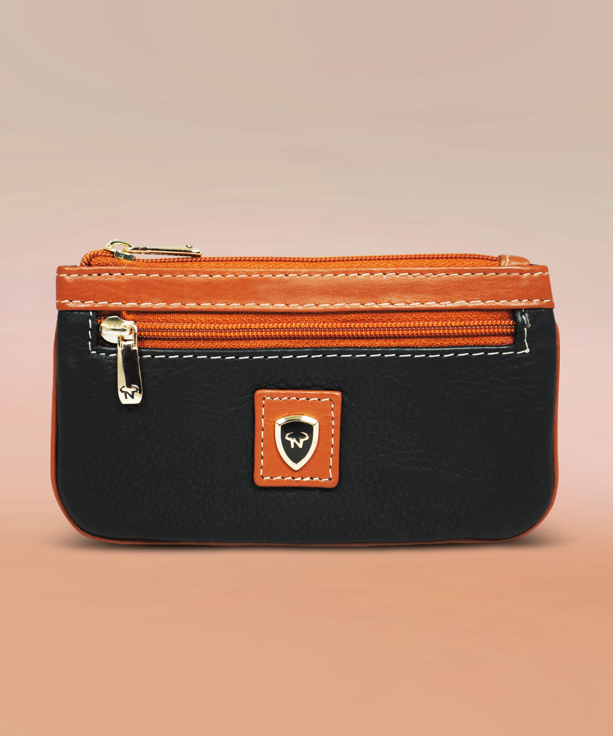 calfnero Women Black Coin Purse-picture-11