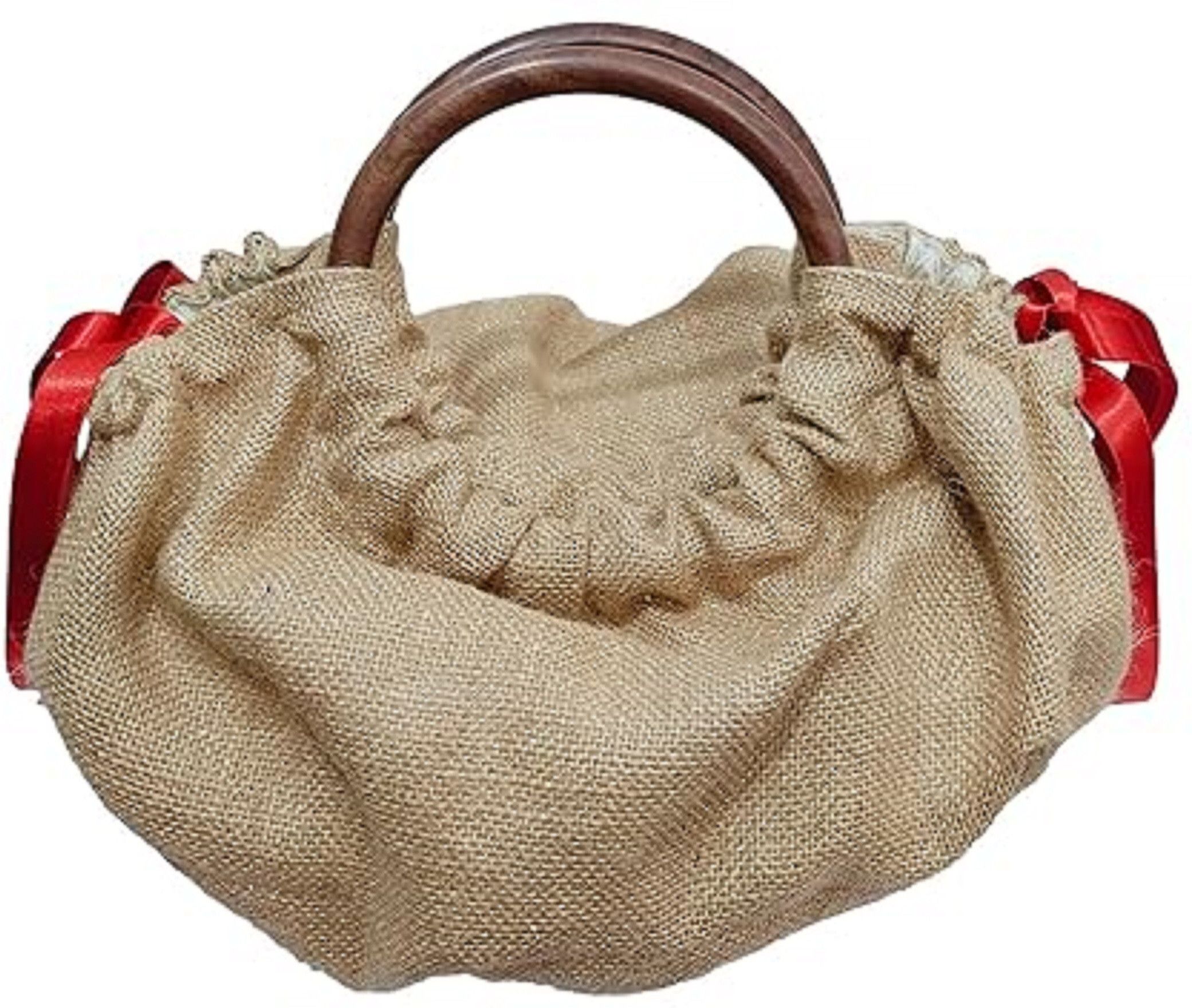 Women Brown, Red Wristlet