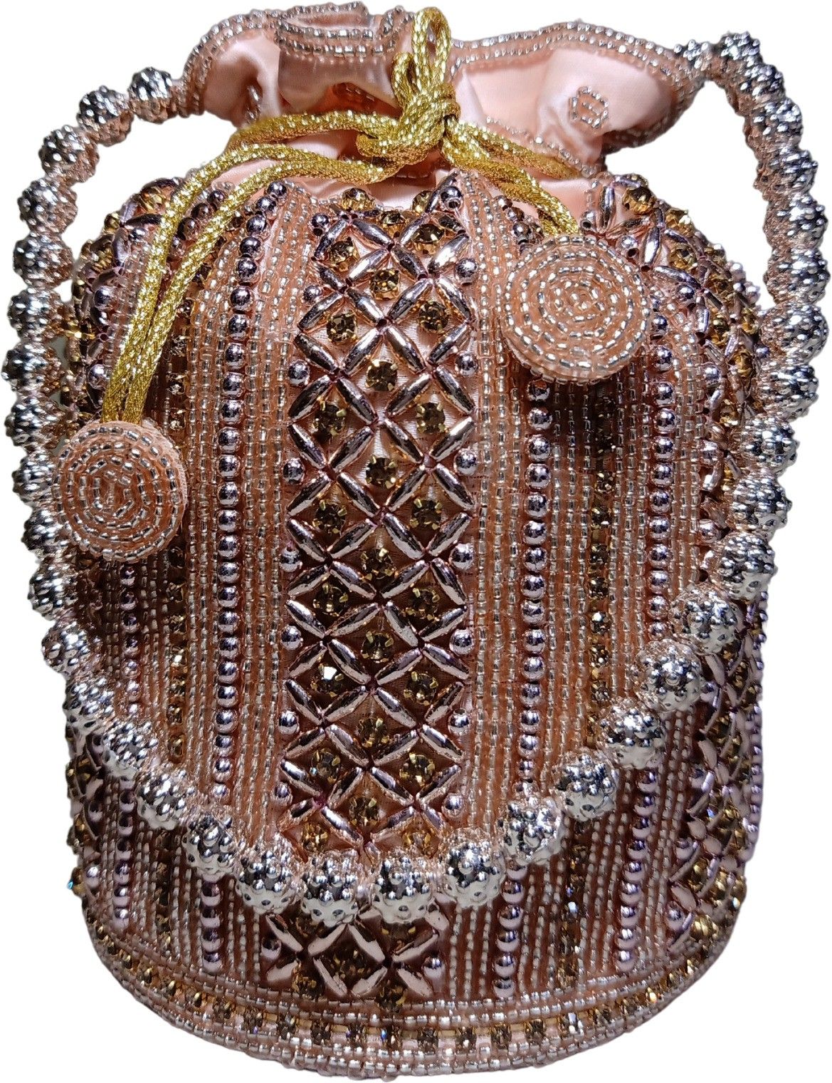 Women Pink Potli-image-18