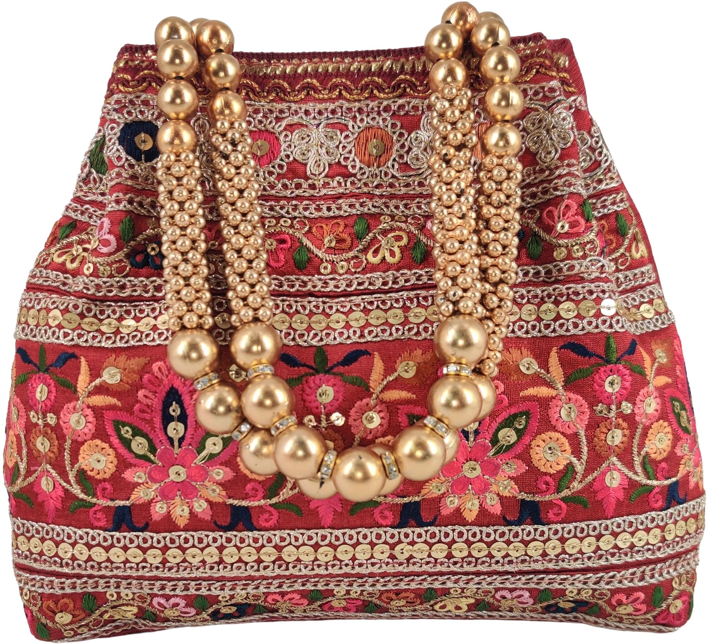 Women Maroon Wristlet